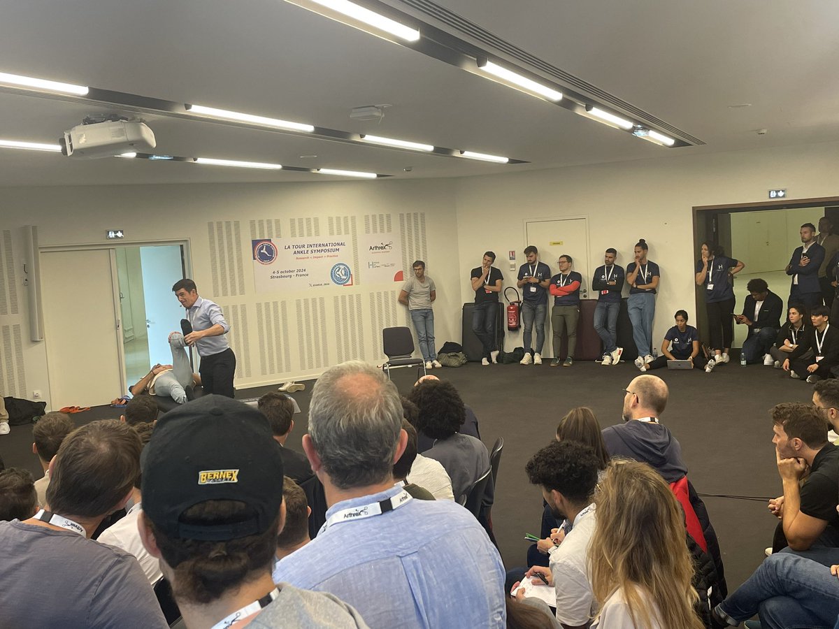 Andréa Braga (@abragaperf) on Twitter photo Workshop with <a href="/enda_king/">Enda King PhD</a> hip strengthening & motor control 🧠 strategies in chronic ankle instability 🦶🏻
<a href="/IAS10_2024/">IAS10_2024</a>
<a href="/AnkleConsortium/">Int Ankle Consortium</a>
<a href="/Aspetar/">Aspetar سبيتار</a>
<a href="/FIFAMedical/">FIFA Medical Network</a> Workshop with <a href="/enda_king/">Enda King PhD</a> hip strengthening & motor control 🧠 strategies in chronic ankle instability 🦶🏻
<a href="/IAS10_2024/">IAS10_2024</a>
<a href="/AnkleConsortium/">Int Ankle Consortium</a>
<a href="/Aspetar/">Aspetar سبيتار</a>
<a href="/FIFAMedical/">FIFA Medical Network</a>