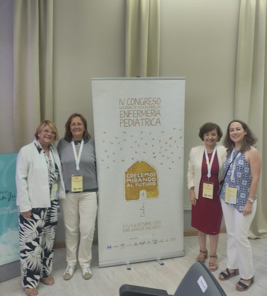 AEEPenfermeria's tweet photo. La @AEEPenfermeria asiste al IV Congreso Nacional de Asociaciones de Enfermería Pediátrica. Felicidades @FEDAEP_ por la magnifica organización y calidad del evento https://t.co/po84UsuLhV