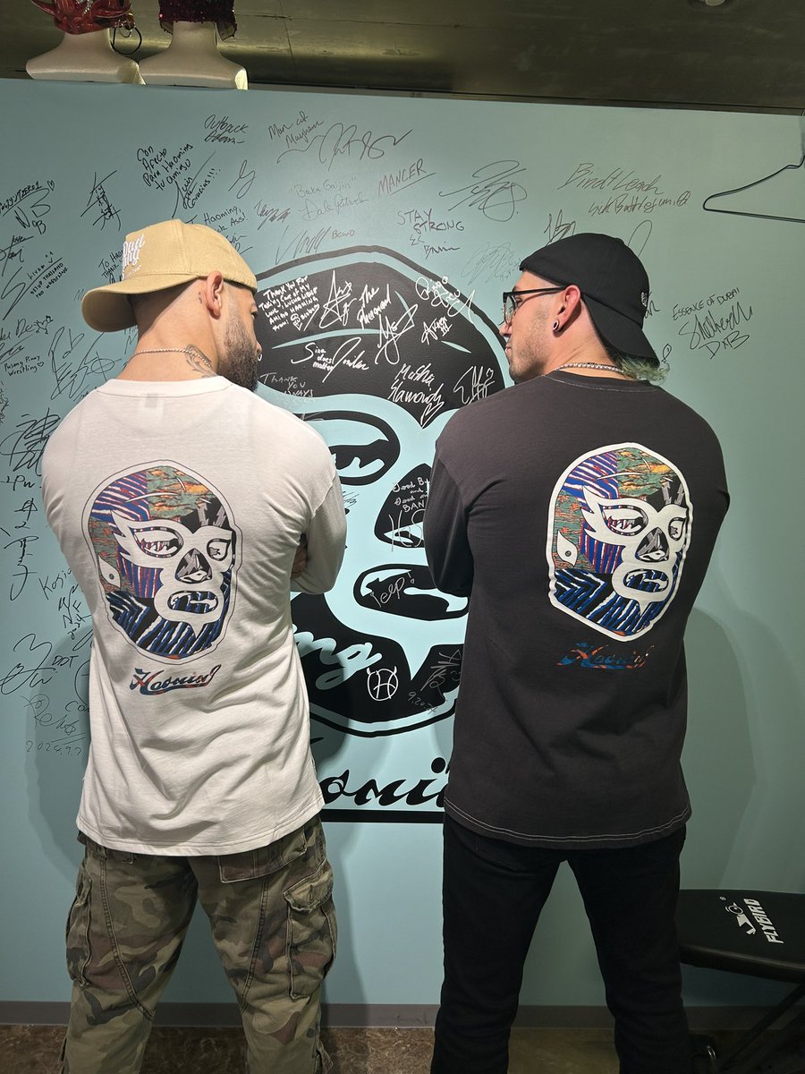 haoming_mask's tweet image. GLEATに参戦する、Zachary Wentz/ザッカリー・ウェンツ選手、Trey Miguel/トレイ・ミゲル選手、ラスカルズが久しぶりに来てくれました🔥🔥　

#Rascalz　#zacharywentz  #treymiguel  #GLEAT #haoming #ハオミン