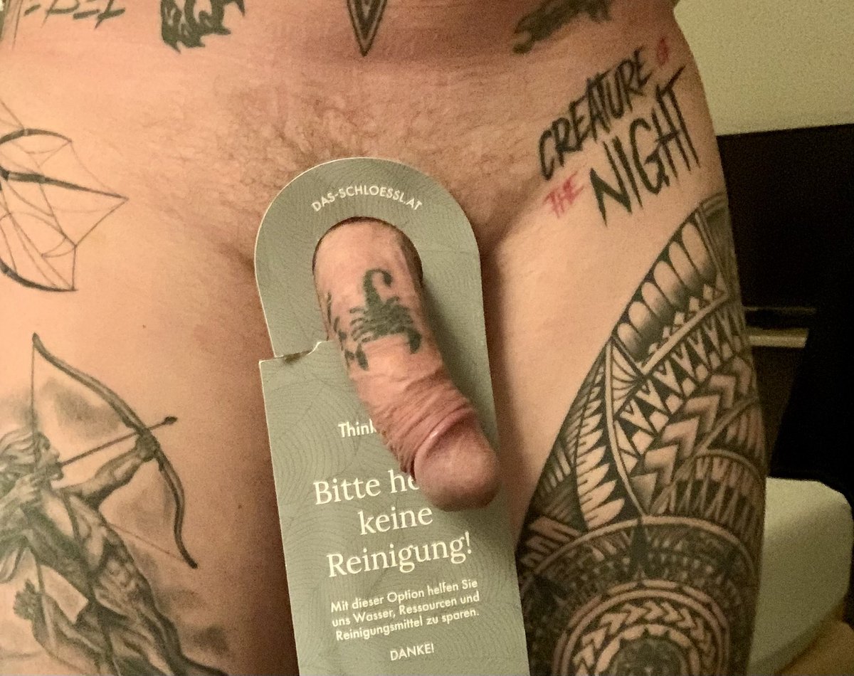 Please no cleaning today - maybe not tomorrow either 😝