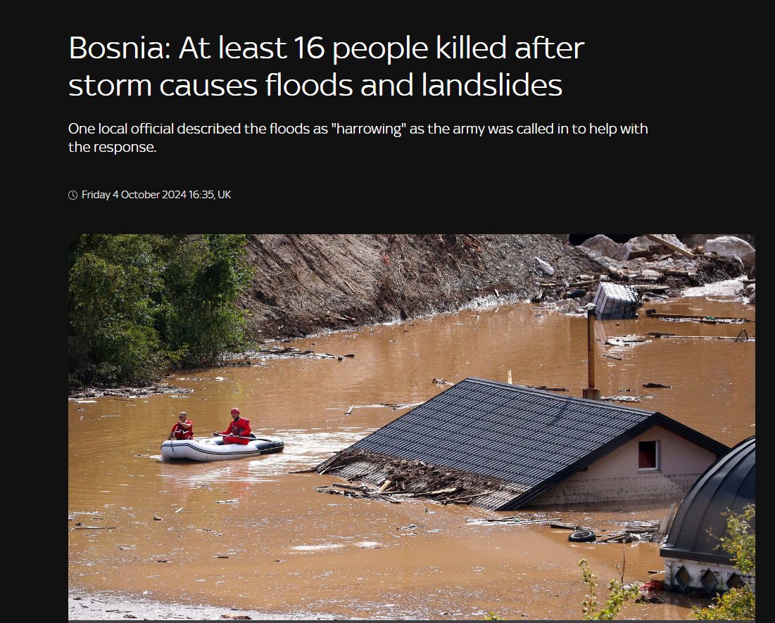 Azzapp_LoL's tweet photo. Running a charity stream entire day today for those affected by floods and landslides in Bosnia. I drove on this road just a few days ago and my heart breaks for all the people missing and killed by this catastrophe.

I will donate every sub/bit/donation at the end of the day and if you want to independently support you can do it via https://t.co/6VLhP1Dp6d donate to their paypal: paypal1@pomozi.ba and type:"Poplave 2024"