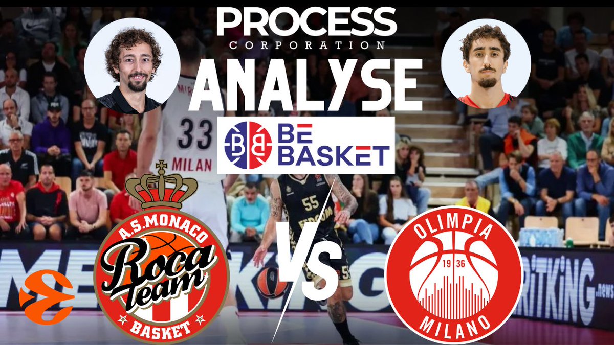 [PCorp x <a href="/Be_BasketFr/">BeBasket</a>] PROTECTION DU CERCLE MONÉGASQUE

Monaco a battu Milan pour la 1ère journée d'Euroleague. Le décryptage tactique, la défense monégasque, les nouveautés avec Papagiannis/Korkmaz..

La vidéo complète: youtu.be/zImen16x5Pg