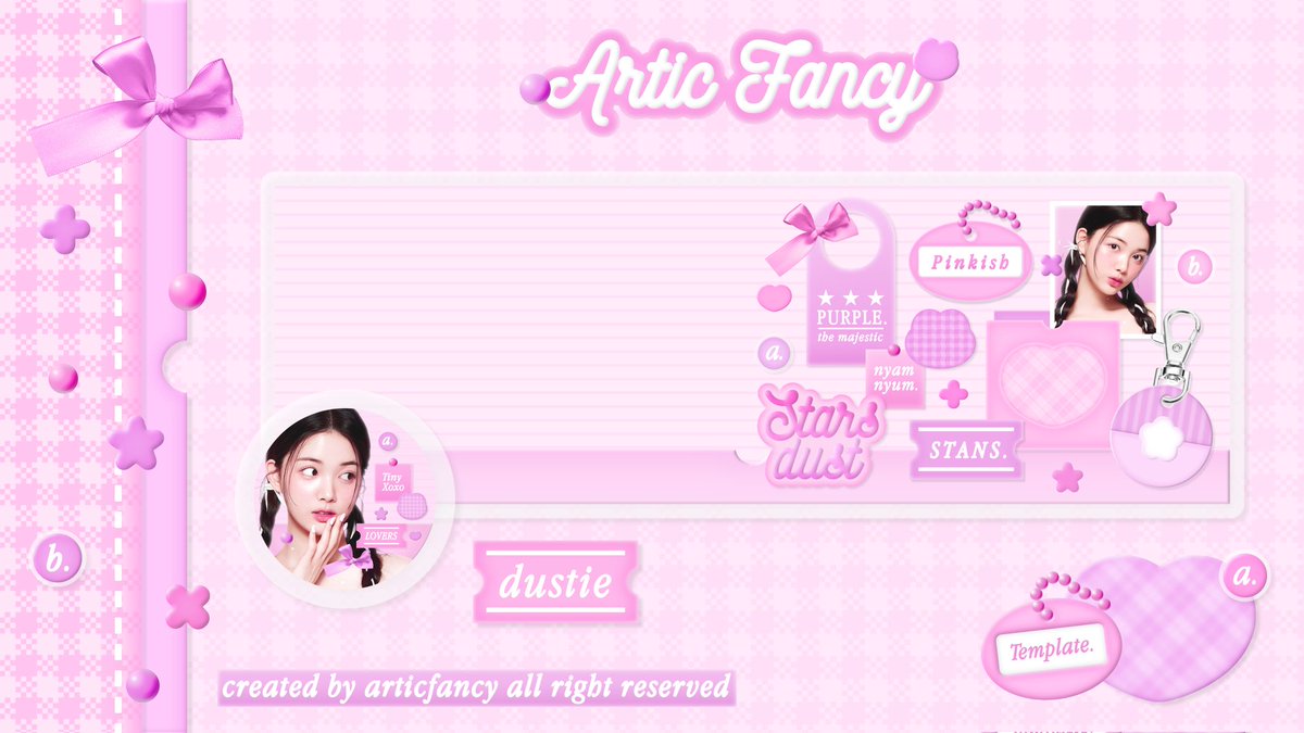 ArticFancy's tweet image. repost will be appreciated ♥️
  
9 Template Layout FLASH SALE 100K DP 50K , take lebih bakal ada potongan diskon juga ia! jadi jangan ragu buat tanya tanya di DM template udah include material beserta tutor nya all be recolor kok yuk di adopt template cantik na ! 

#zonauang