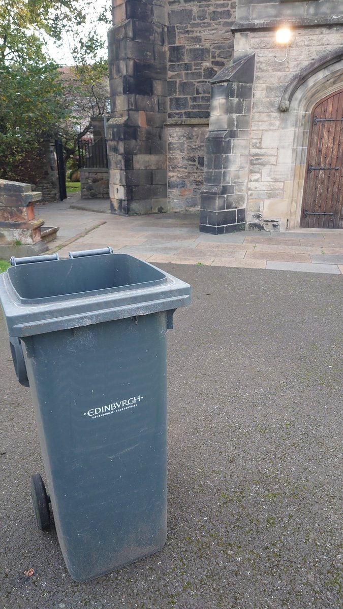 Saturday morning clean up in the Church grounds.
