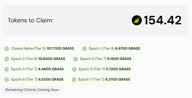 AlergiCrypto's tweet photo. $GRASS project yang gw garap 1.5 Tahun lalu. Tasknya cuma nyalain laptop, online dan internet harus stabil. semakin lama kamu nyalain yah semakin banyak kamu dapetin pointnya. Kalau kamu ada refferal, pointnya makin joss.
ini yang gw dapat, ga ada reff. https://t.co/WbVivERUaL