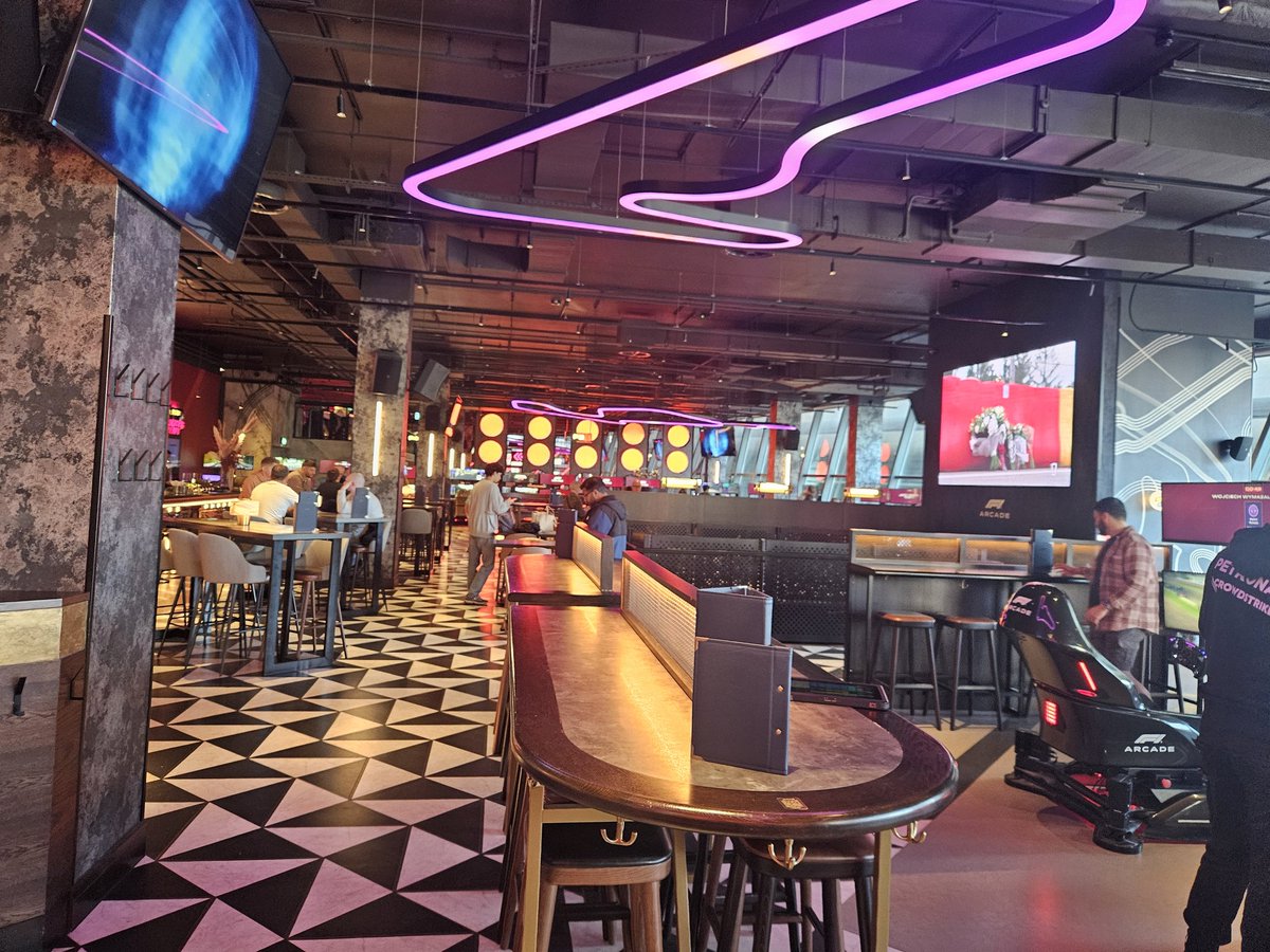 Spending the day at the F1 Arcade in London.... so much fun ❤️ let the hen party begin