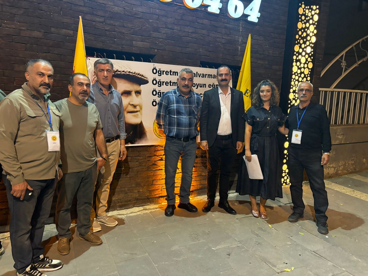 Eğitim Sen Genel Sekreteri Zülküf Güneş, Malatya Şubemizin 5 Ekim Dünya Öğretmenler Günü nedeniyle düzenlediği etkinliğe katıldı.
#ÖğretmeninSesineDeğerVer #5Ekim #DünyaÖğretmenlerGünü