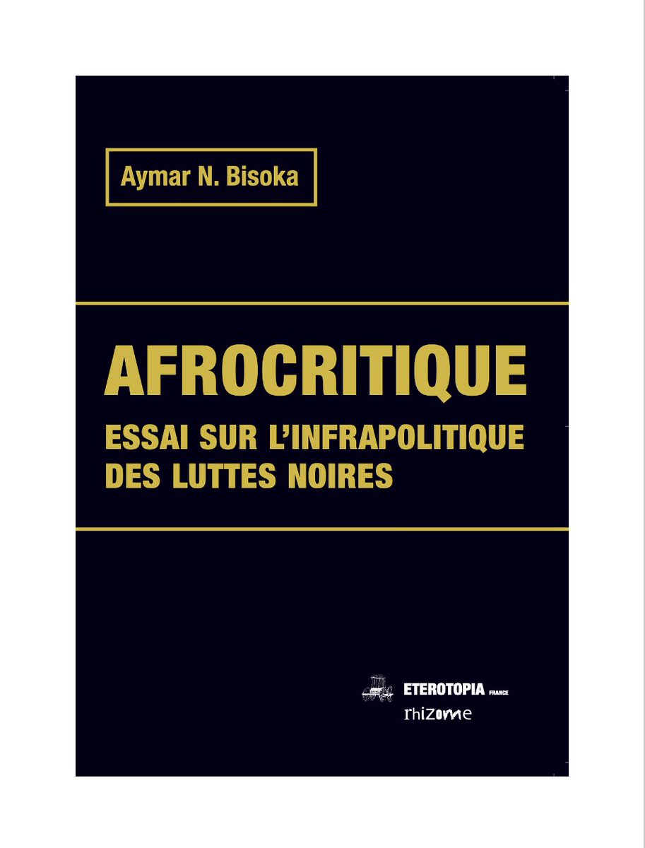 Coming soon :
Il s'agit de lier l’appel en faveur de la destruction de la communauté politique euro-occidentale fondée sur le droit moderne, à l’appel à la destruction du monde blanc qui a marqué le tournant induit par des Noirs dans les pensées critiques du début du 20e siècle.