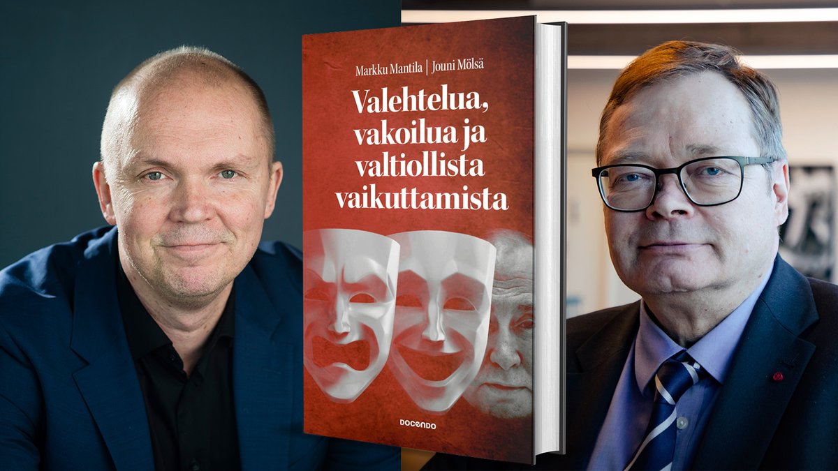 ⚡️Hajotetaan se kokonaisuus,  
johon vihollinen luottaa. -Sun Tzu

Markku Mantilan &amp; Jouni Mölsän Valehtelua, vakoilua ja valtiollista vaikuttamista avaa näkymän valtiollisen viestinnän maailmaan, missä mikään ei ole sitä miltä ensin näyttää.

Julki 9.10.
docendo.fi/sivu/tuote/val…