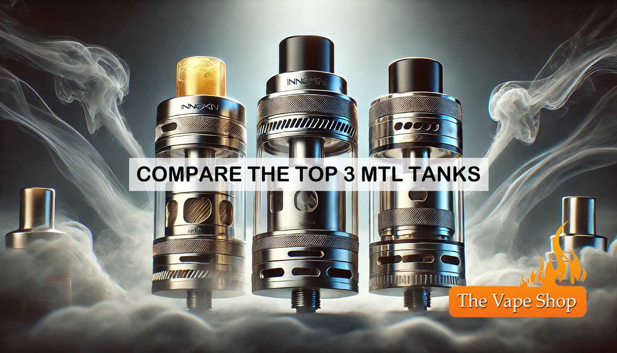 TheVapeShops's tweet image. 💨 Discover the top 3 MTL tanks of 2024 for the ultimate flavour &amp;amp; airflow experience! Check out our latest review on the Innokin Zenith Minimal, Aspire Nautilus 3, &amp;amp; Fireluke 22. 💨🍓 Read here 👉 thevapeshop.co.uk/blog/compariso…

#MTLTanks #VapeReview #VapeBlog #VapeCommunity