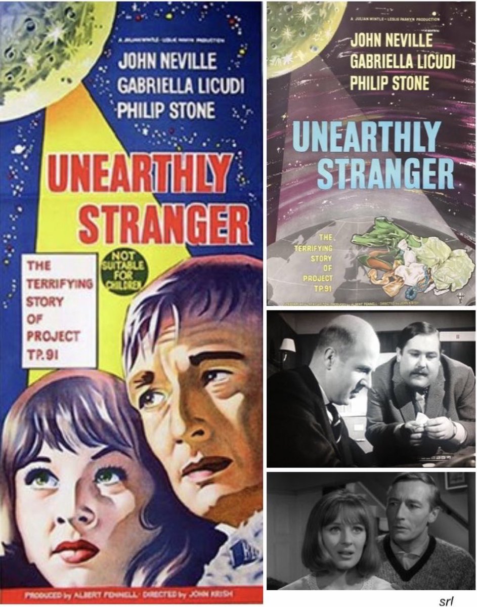 SaveRedlandLibr's tweet photo. 12:35pm TODAY on @TalkingPicsTV
The 1963 #SciFi film🎥 “Unearthly Stranger” directed by #JohnKrish from a screenplay by #RexCarlton based on an idea by #JeffreyStone
🌟#JohnNeville #PhilipStone #GabriellaLicudi #PatrickNewell #JeanMarsh #WarrenMitchell https://t.co/8XYbNc17Mk