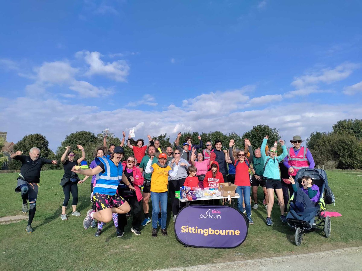 Happy 20th birthday <a href="/parkrunUK/">parkrun UK</a> 🎉🎂🎊📸💜🧡🦺🥳🥮🧁
