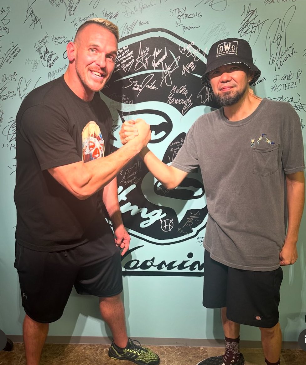 haoming_mask's tweet image. 🇺🇸Sam Adonis/サム・アドニス選手がGLEATに来日参戦✨
サムに久しぶりに会えました🔥

#samadonis  #GLEAT #LuchalibreAAA #ハオミン #haoming