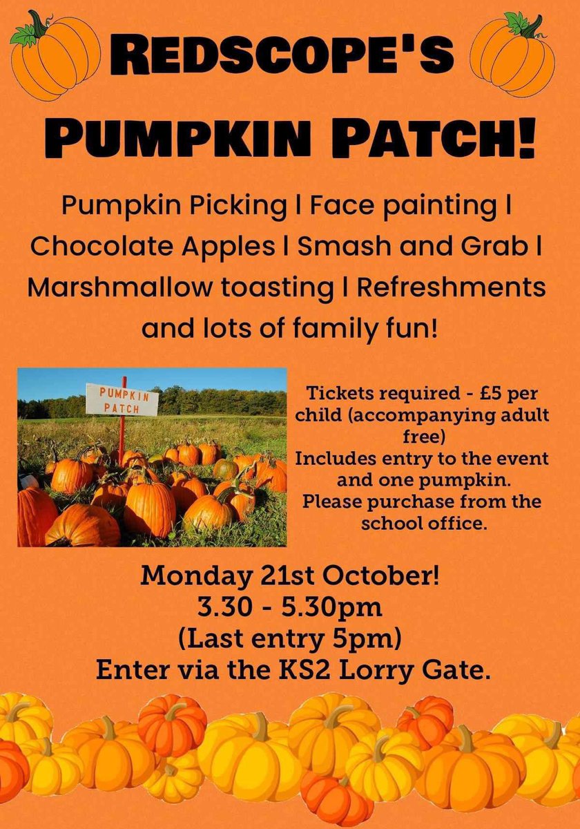 Tickets selling fast- get them while you can! 🎃