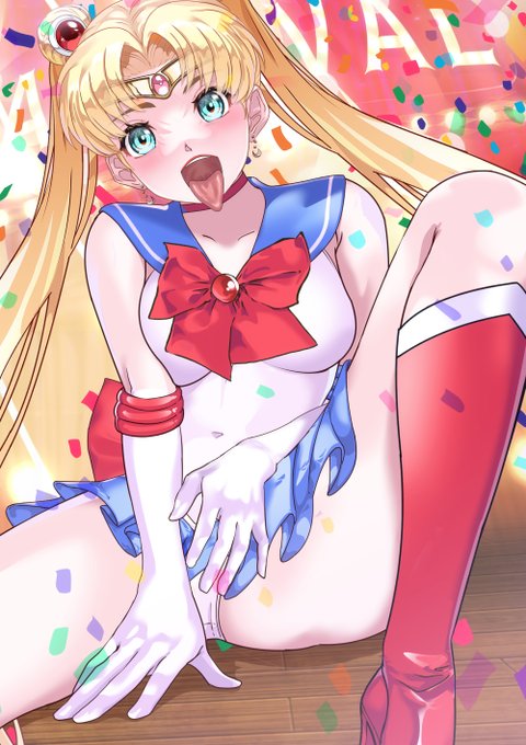 ジャジャァ～ン❣❣

無料ファンサイト更新したよ❤
「セラムン〇〇うさぎちゃん❤」(191枚)
(ピクシブにH漫画とリンク置きました)
#セーラームーン 