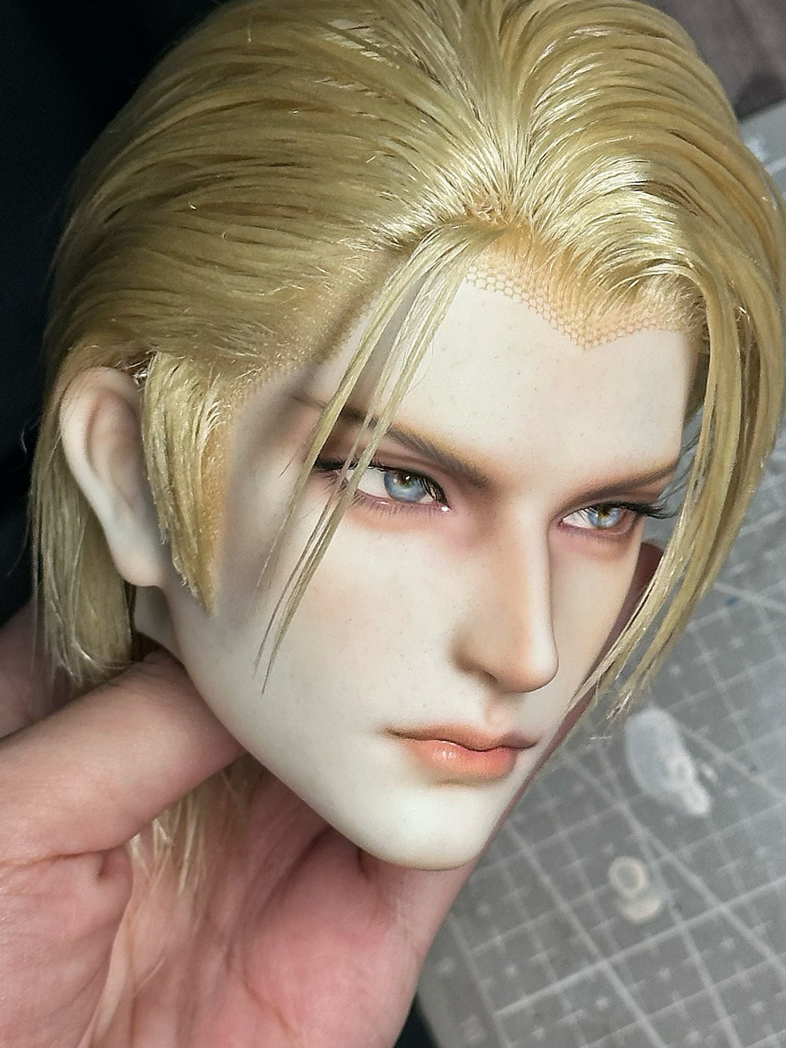 HEAD - 【琉姫】 Whose Sephiroth head? 新的定制—— 娃头（bjd head）:月夜行歌阿
