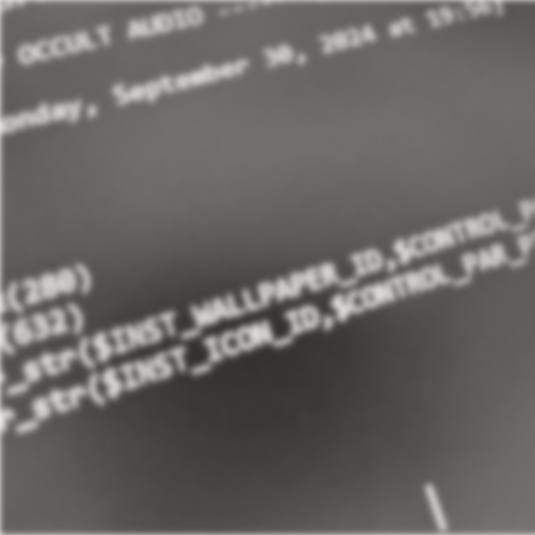 What's happening behind the veil at Occult Audio? 🕯️👻

A hint at something eerie we're working on... Want to stay in the know? Sign up to our mailing list and be the first to hear the whispers: occult-audio.com

#ComingSoon #SpookySeason #OccultAudio