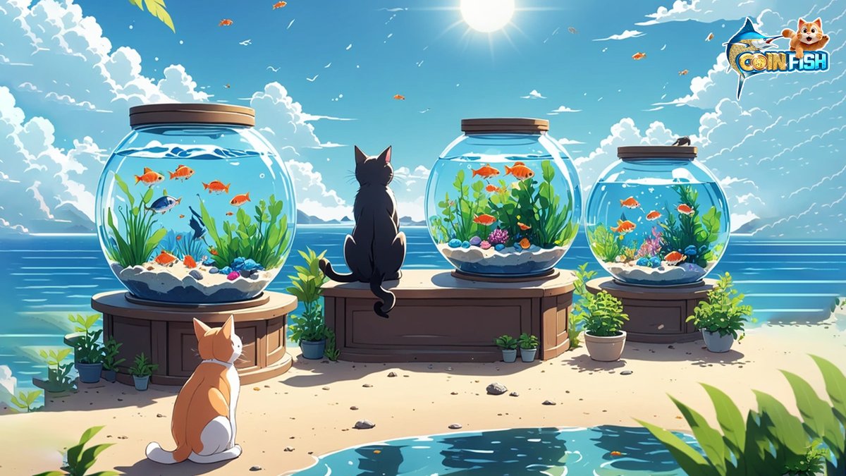 DeFishingGame's tweet photo. 🎣 Feeling fishy? Show off your fish to friends and see who can create the most stunning underwater world. 🌟 #fishChallenge #InviteFriends #Play2Airdrop #CryptoGaming https://t.co/hZSjTdIYyL
