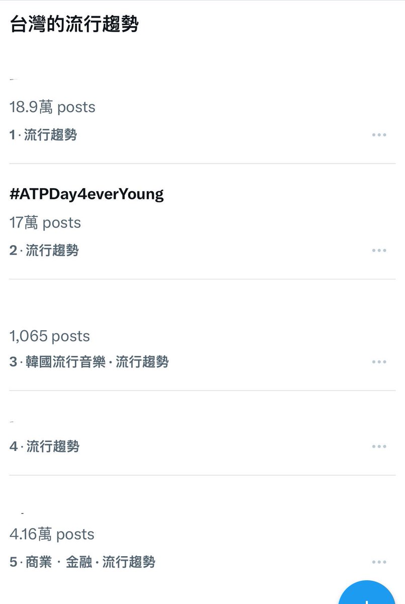 ขึ้นเทรนด์ไต้หวันอันดับที่สองแล้ว👏

竟然有到2🤩
#ATPDay4everYoung