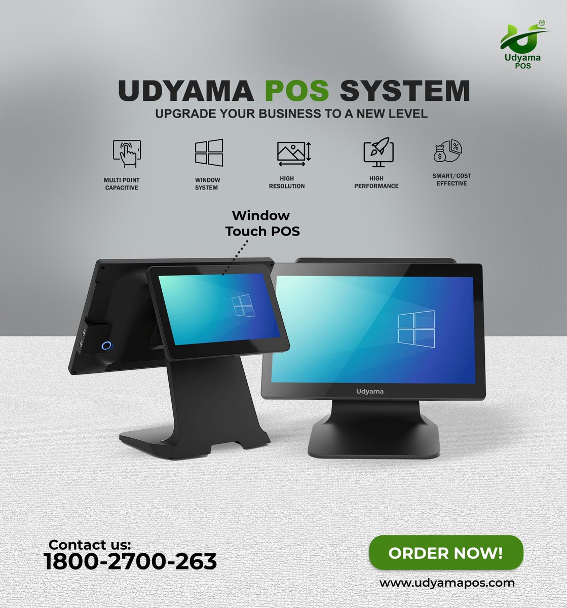 UdyamaPOS_Stipl's tweet image. Efficiency meets innovation with the Udyama POS billing machine. Simplify your business, one transaction at a time!#BillingMachine #SmartBusiness #EfficientOperations #POSSystem