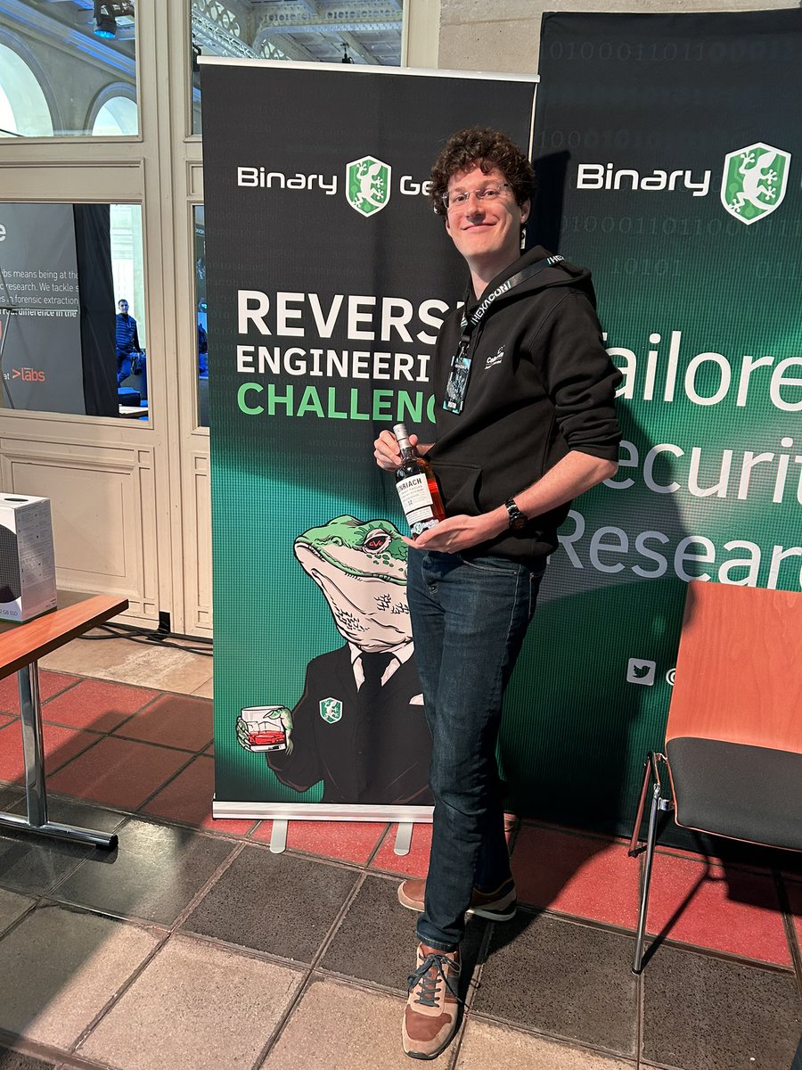 Shoutout to <a href="/th3m4ks/">Maxime Meignan</a> that solved the Gecko challenge. Cheers!