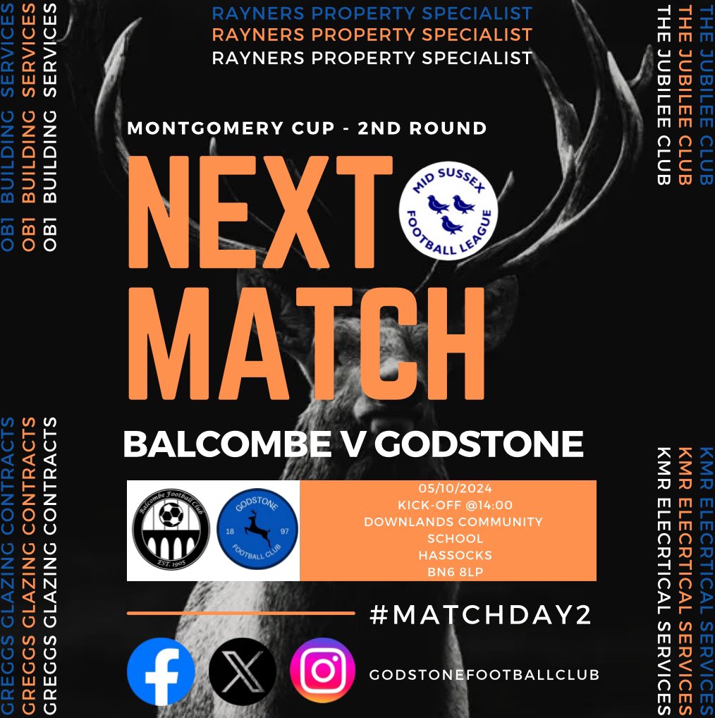 First cup game of the season, let’s go 🦌💙🖤