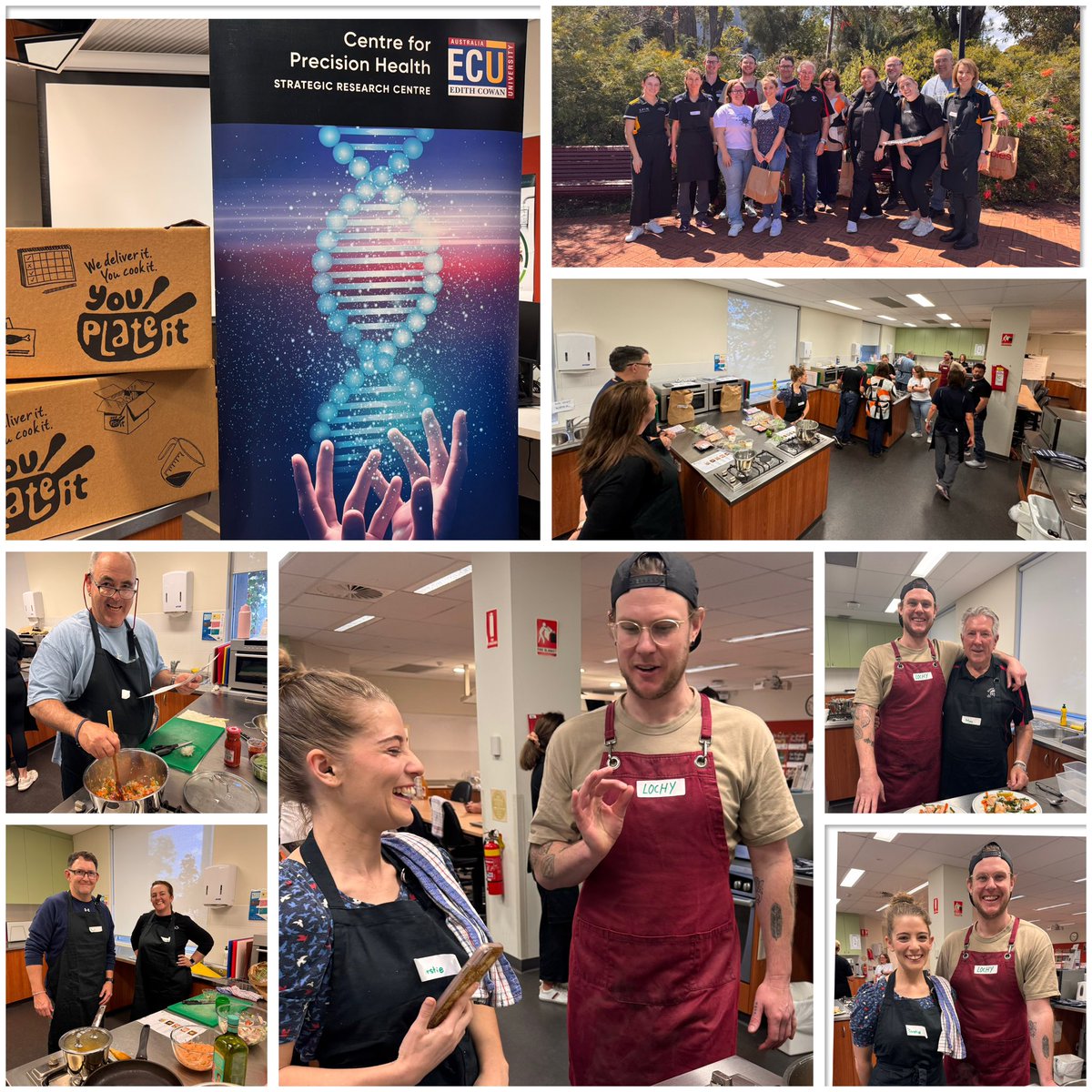 Centre for Precision Health (@cph_ecu) on Twitter photo A weekend of simulation sessions for our BRAIN BITES program. Day 1 with #ABI lived experience. In partnership with <a href="/YouPlateIt/">You Plate It</a>, co-designed with members of the #neurological community & supported by 2024 <a href="/masterchefau/">MasterChef Australia</a> contestant Lachlan Whittle. Just look at the smiles! A weekend of simulation sessions for our BRAIN BITES program. Day 1 with #ABI lived experience. In partnership with <a href="/YouPlateIt/">You Plate It</a>, co-designed with members of the #neurological community & supported by 2024 <a href="/masterchefau/">MasterChef Australia</a> contestant Lachlan Whittle. Just look at the smiles!