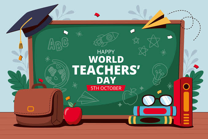 creationsbasedf's tweet photo. Happy World Teachers' Day. Celebrate a teacher around you. Without your teacher, you won't be who you are today. #Teachercelebration https://t.co/ffM9LfJs5J