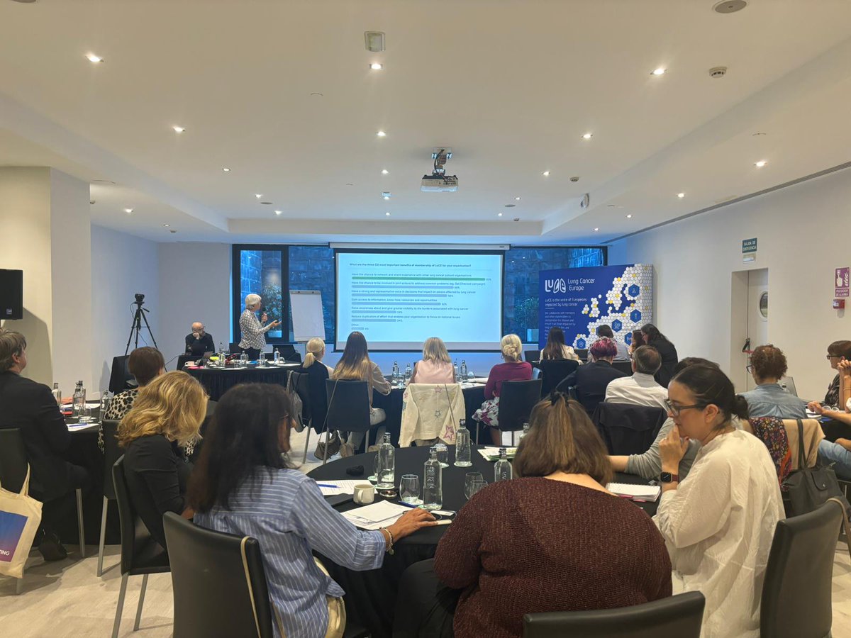 Centred on the theme of ‘Unlocking our Collective Power’, we are foucusing on encouraging the involvement of all our members in the activities, strategies and work that we do.
2/2
#StrongerTogether #United #LungCancerPatients #patientsvoice #LuCE #LungCancerEurope #LCSM #advocacy