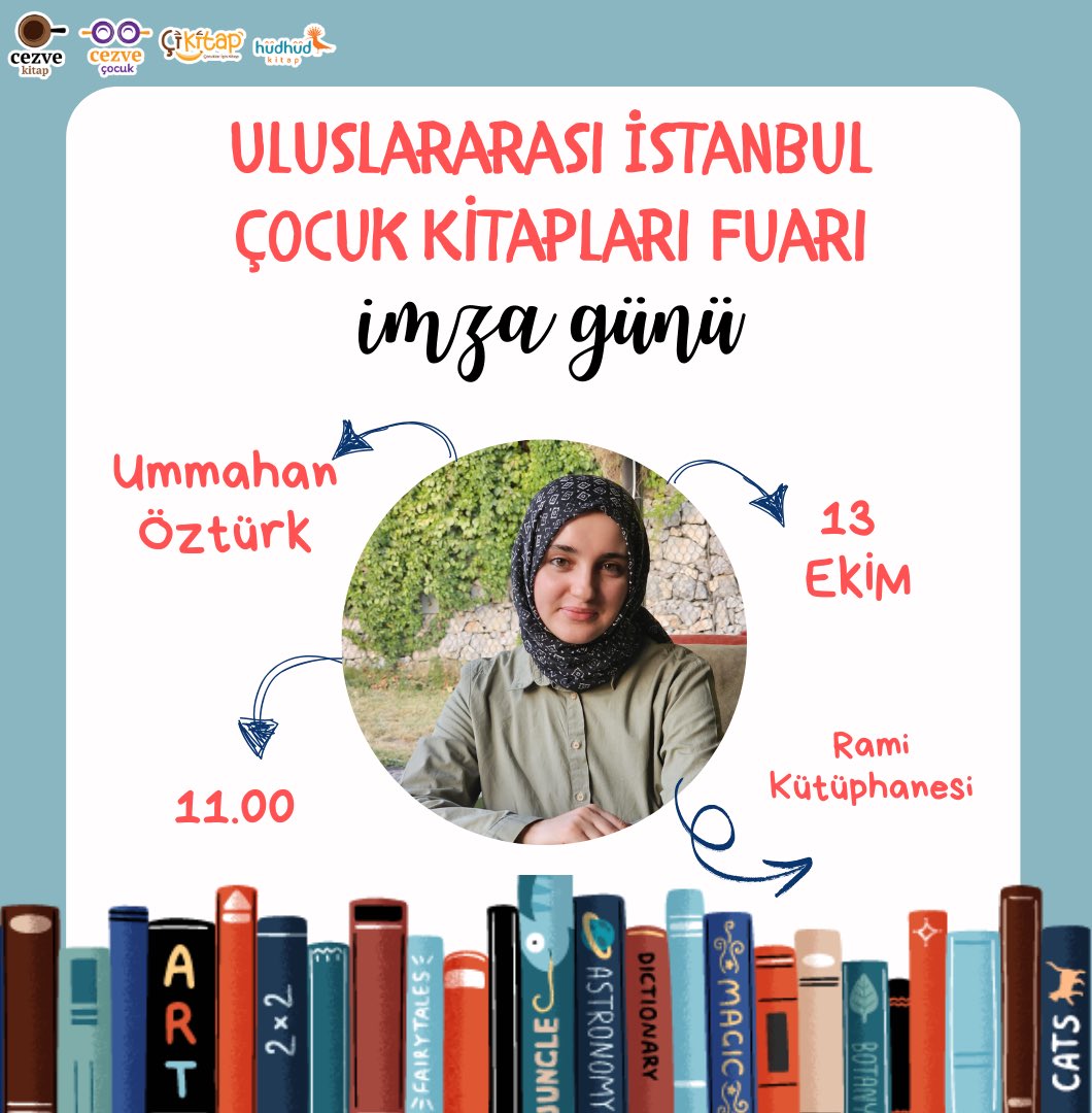 5-13 Ekim tarihlerinde Rami Kütüphanesi’nde düzenlenen Uluslararası İstanbul Çocuk Kitapları Fuarı’ndayız!🎉
Gelin Beraber kaynatalım. ☕️