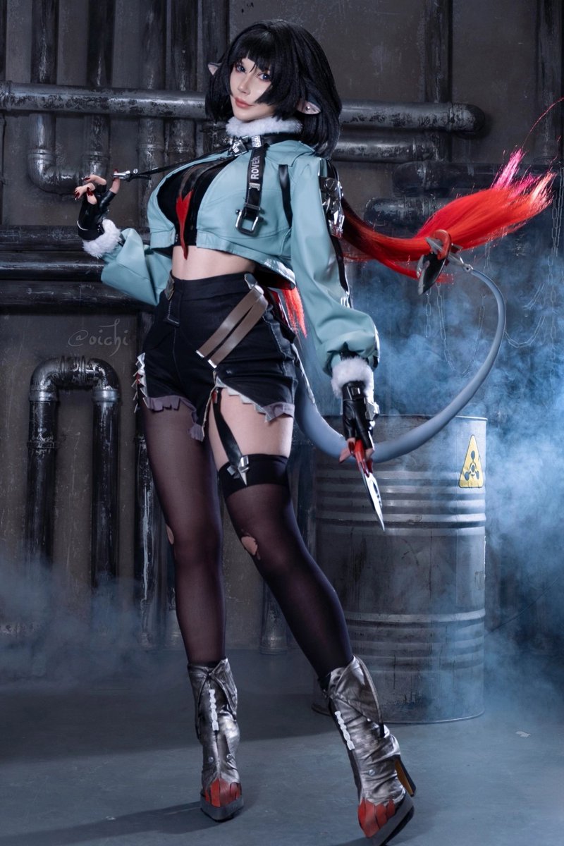 Momonga2005xxx's tweet photo. Cosplay: Jane Doe 
Fd: Zenless Zone Zero
Cosplayer: @oichi.official 
#cosplayproject #honkaistarrail #honkaimemes #honkaigakuen #fatuiharbingers #boothill #punishinggrayravenglobal #honkaistarrailedit #honkainime #thickthights #animeevent #starrail #genshinicons  #cosplaymignon https://t.co/bqhyAIHkqo
