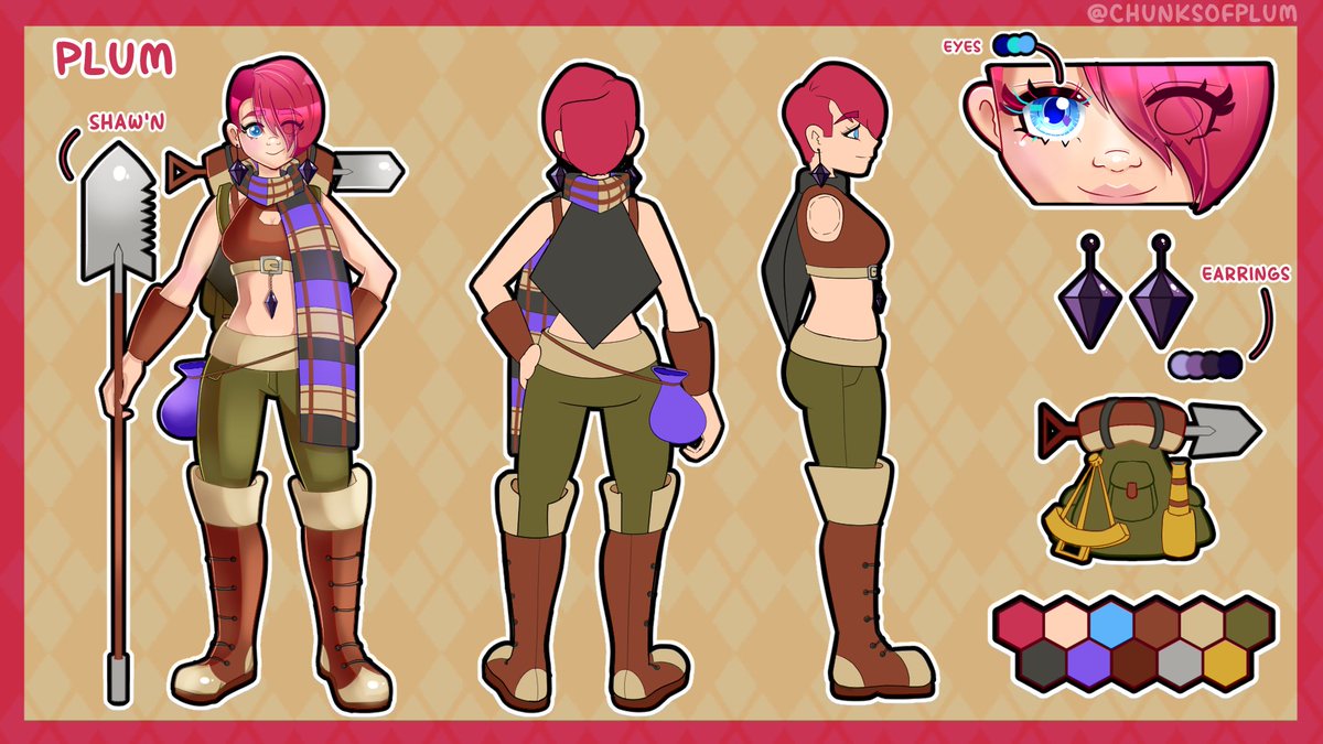 Chunksofplum Artist and Sea Monkey Vtuber 🌊🌈 tweet media