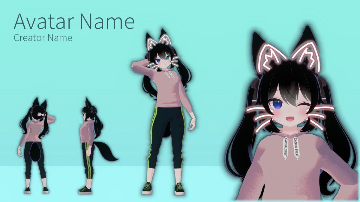 atenakitabi_vrc's tweet image. BLUE COCO様よりCasual-Sweatを頂きました！
普段着に良さそうなジャージです！
運動するのにもよさそうですねー
#Bluecoco