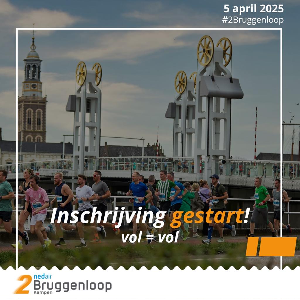🥁 YESSS! WE ZIJN LOS! 🤩 Schrijf je nu in voor de Ned Air 2Bruggenloop 2025, op zaterdag 5 april! 

Link in bio!

atleta.cc/e/7eN3S53dTAKh