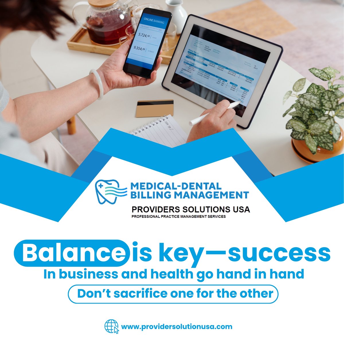 PSolutionsUSA's tweet image. 📈 "Balance is key—success in business and health go hand in hand. Don’t sacrifice one for the other."

 #bekey #balancing #balance #success #health #hand #sacrifice #successinbusiness #handinhand #biz #wellbeing