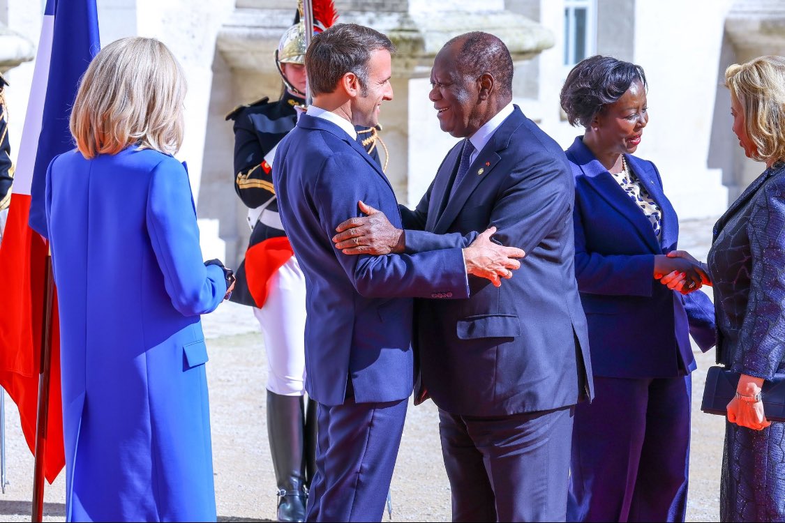 ThieryKouame's tweet image. Hier vendredi, le 04 octobre 2024, le Président de la République, @AOuattara_PRCI , a pris part, au Château de Villers-Cotterêts, en France, à la cérémonie d'ouverture du 19e Sommet ordinaire de la #Francophonie au cours de laquelle les Chefs d'État et de Gouvernement⤵️