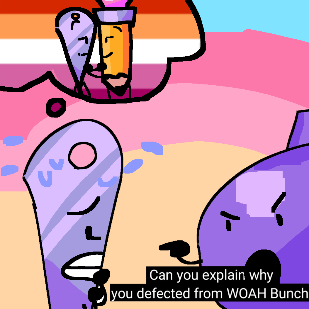 pinkstart_'s tweet photo. she's literally so gay (needlecil) (needcil) #BFB #tpot #BFDIA15 #bfdi #bfdia #yuri #shipart #OSC https://t.co/jEHto3v6X0