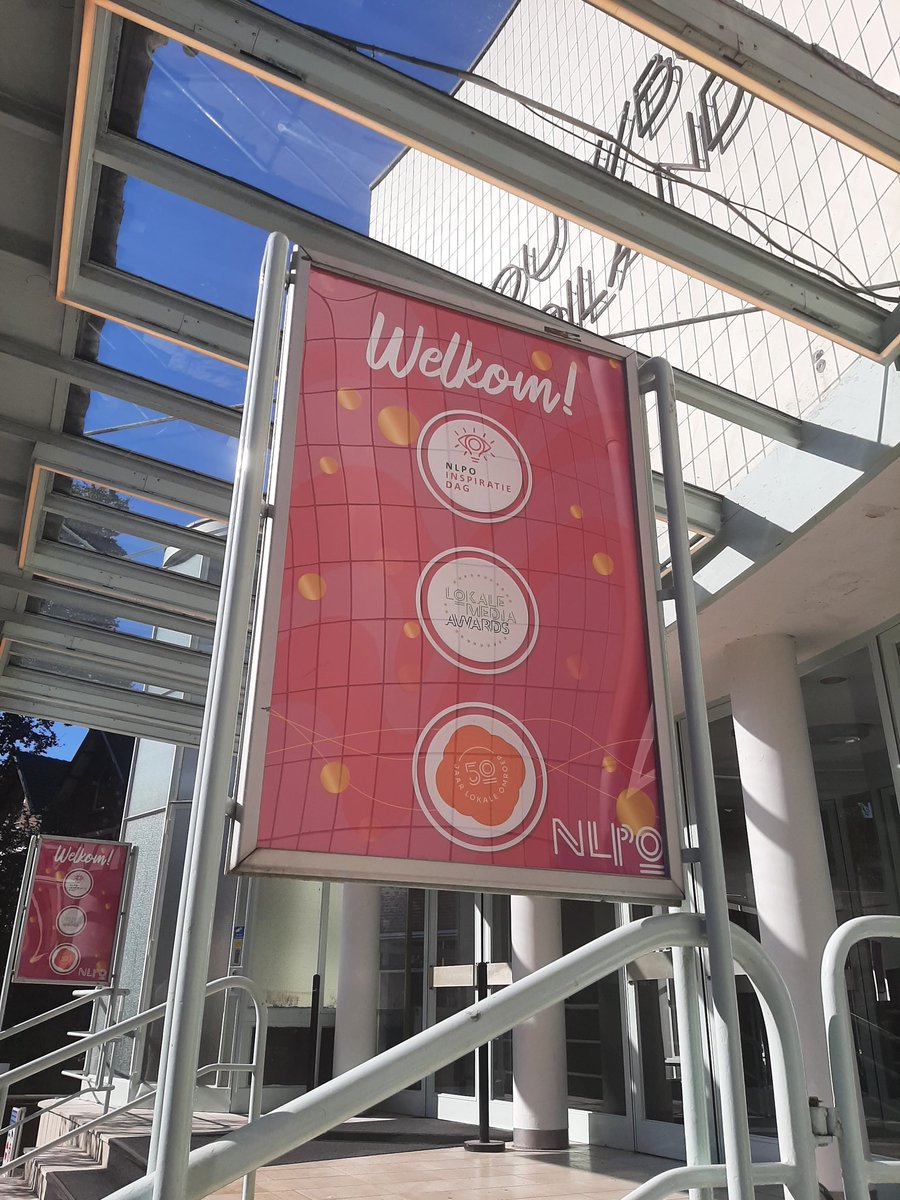 Gast in Hilversum bij #NLPO inspiratiedag....