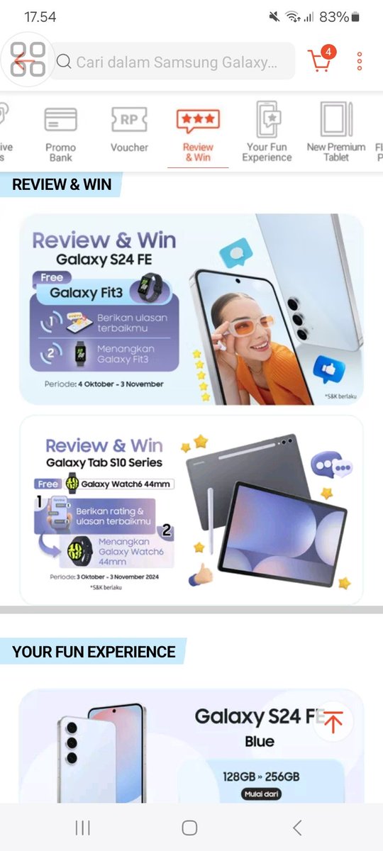 sunoomylomly's tweet photo. @ShopeeID Mau coba Galaxy AI Photo Assist pake Galaxy S24 FE di Galaxy Fest 4-13 Oktober #GalaxyS24FEdiShopee https://t.co/HqVqcqVqcn