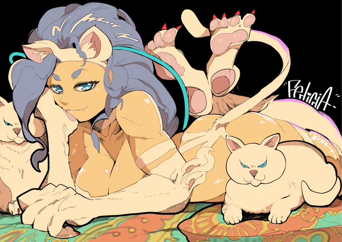 #あなたの評判良かった4選がみたい今年の反応数が良かった絵です。ダークストーカー率の高さが、 