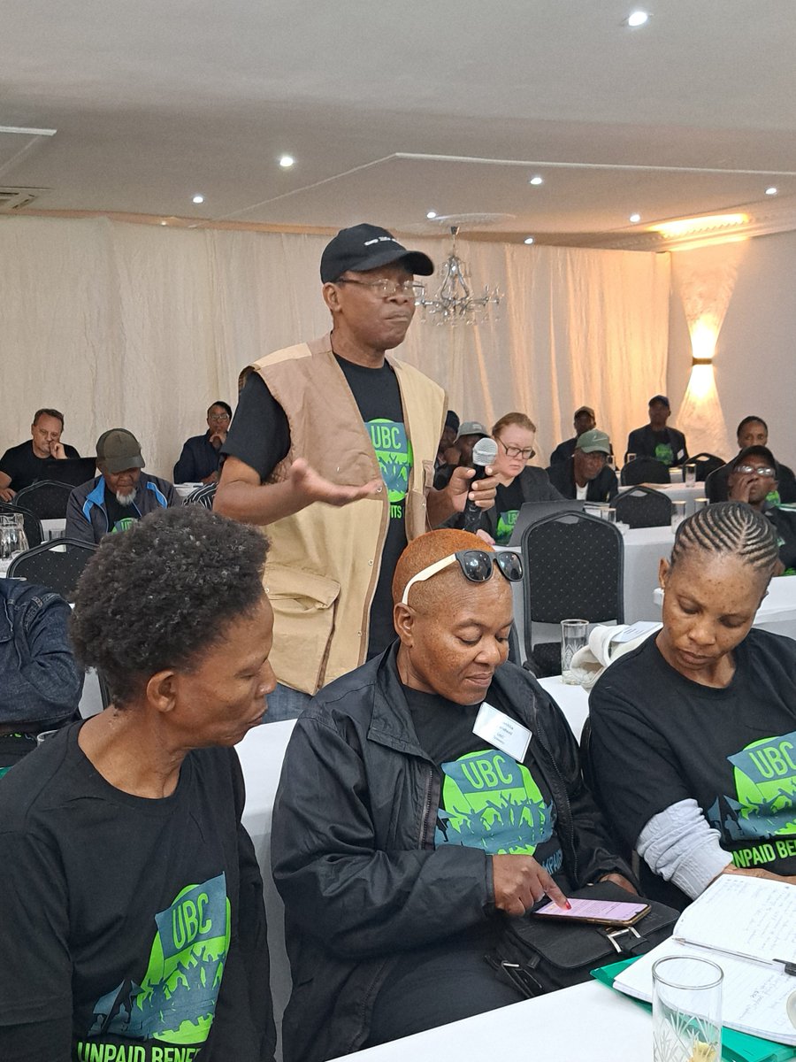 UBCampaign's tweet photo. William Casiwe, Cape Town ex-mineworker: When people Google, they find my name third on a Chamber of Mines list. Ex-mineworkers therefore are calling me to find out about their money. I don’t know how my name became one to call #UBConference https://t.co/bh8dW0eNAP