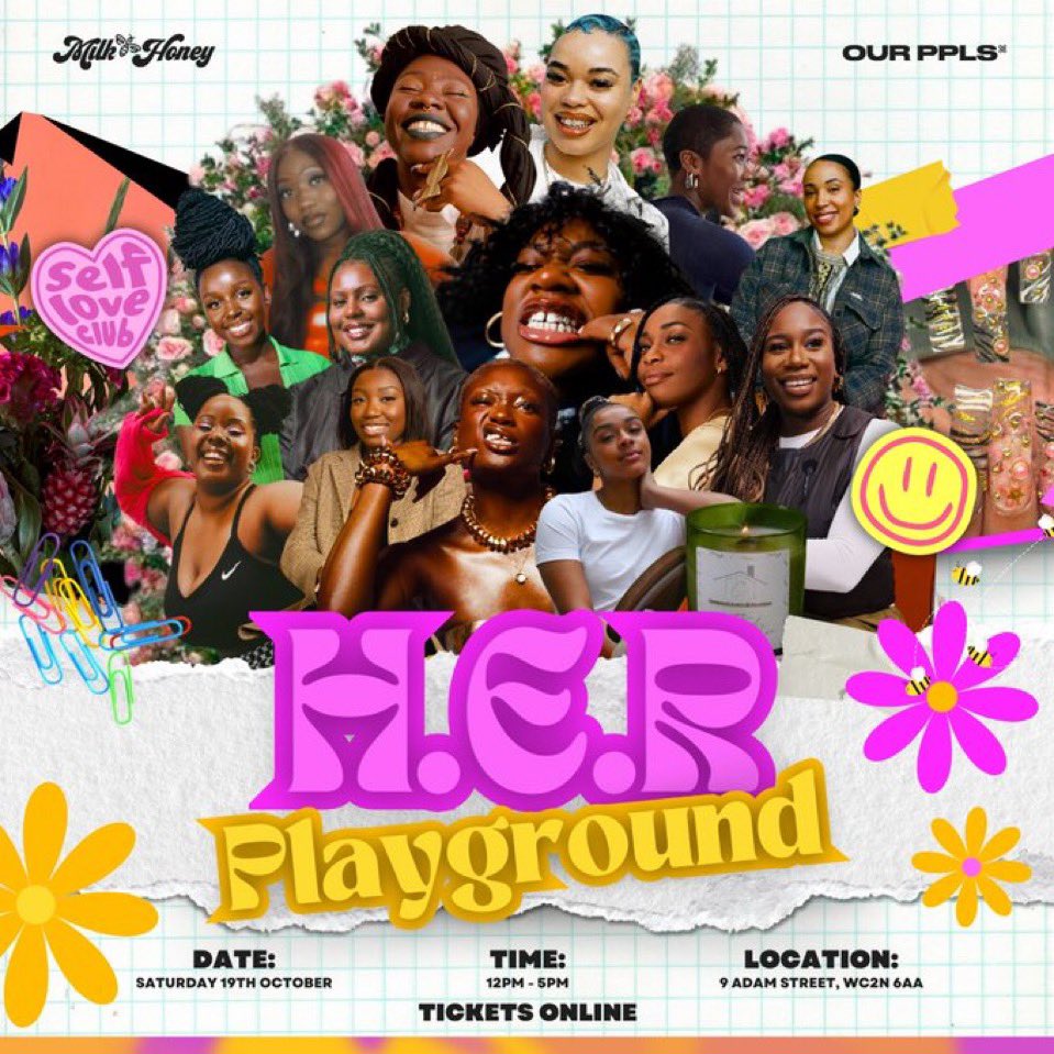 It’s been a busy time for <a href="/MilkHoneyBees/">Milk Honey Bees🐝</a> &amp; <a href="/ourppls/">ourppls</a>! They’ve co-produced a phenomenal day of programming for young Black girls on International Day of the Girl, for Black History Month! Expect panels, wellbeing workshops &amp; more. Free tickets are here forms.gle/YS4XaFzsX6aLGz…