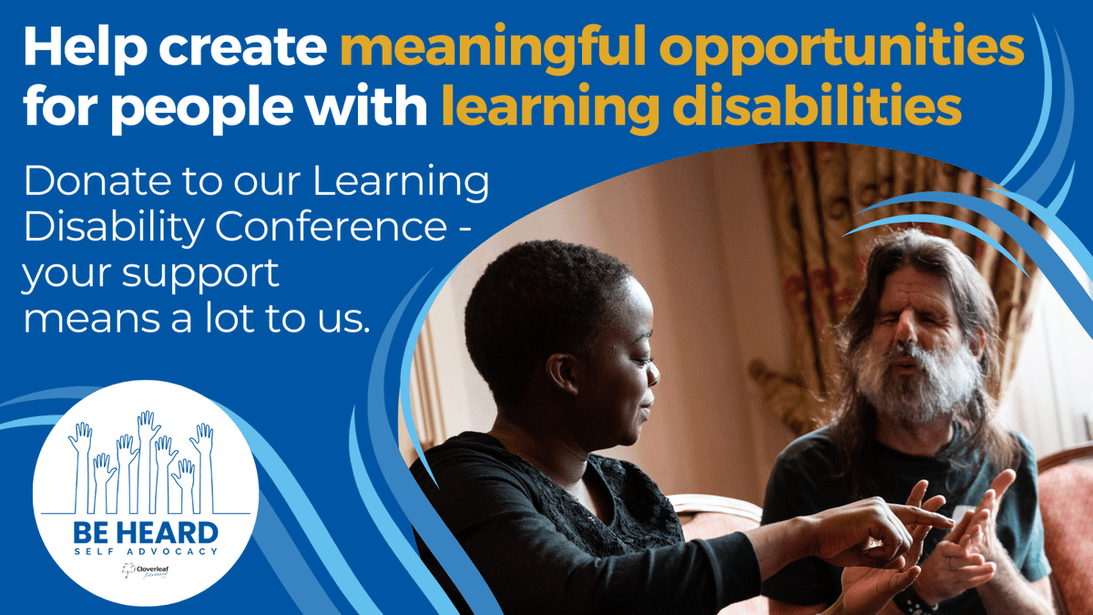🌟 Make a Difference Today! 🌟 

1 in 3 people with learning disabilities spend less than 1 hour outside on Saturdays due to accessibility barriers. Help us change that through our Learning Disability Conference. 

✨ Donate: bit.ly/47w9t9Me  

#BeHeard