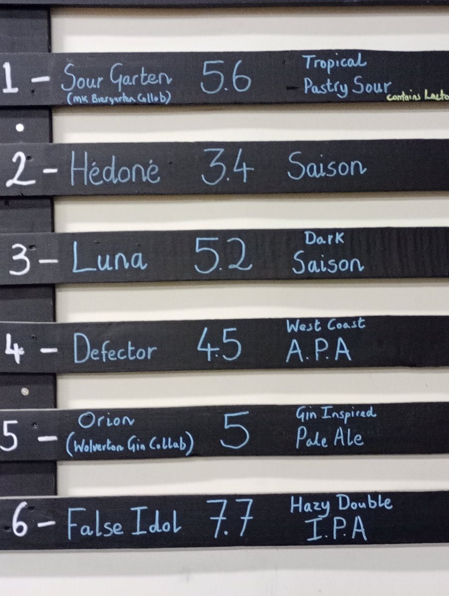 BlackenedSunBC's tweet photo. Open from 1-10pm today, we have 6 beers on tap brewed on-site, come and experience locally crafted beer from an independent locally owned business.
#beer #craftbeer #brewery #independentbusiness #independentmk #independentbeer #miltonkeynes https://t.co/LBUTHvxWlo