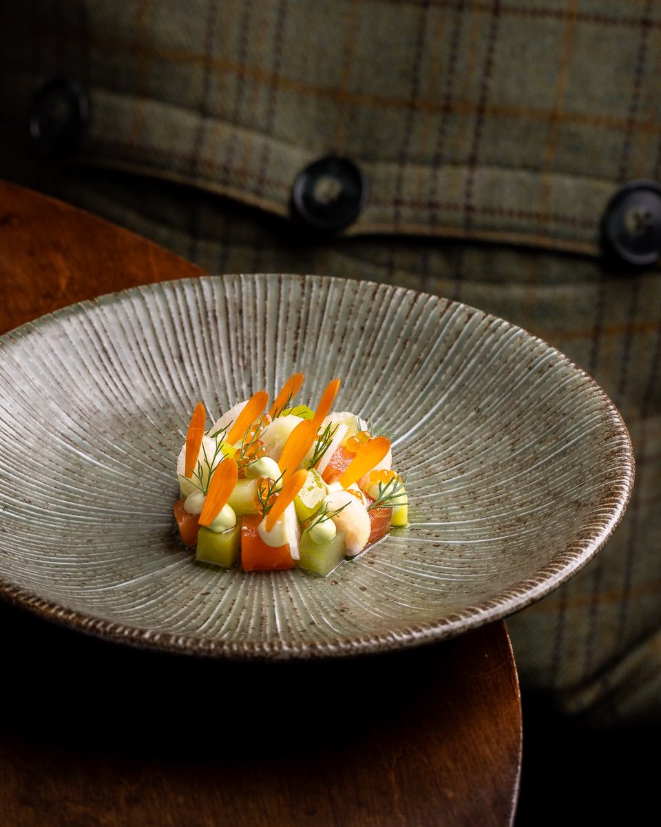 Peter McKenna (@peterthegannet) on Twitter photo Citrus Cured Loch Melford Sea Trout.
Oyster, Dill, Cucumber, Apple.
On todayās tasting menu.
Fancy working with us ?
Email: Contact@thegannetgla.com
#scotlandseafood
#glasgow
#sustainability
#fresh
#restaurant
#finnieston
#thegannet
#neighbourhoodrestaurant Citrus Cured Loch Melford Sea Trout.
Oyster, Dill, Cucumber, Apple.
On todayās tasting menu.
Fancy working with us ?
Email: Contact@thegannetgla.com
#scotlandseafood
#glasgow
#sustainability
#fresh
#restaurant
#finnieston
#thegannet
#neighbourhoodrestaurant