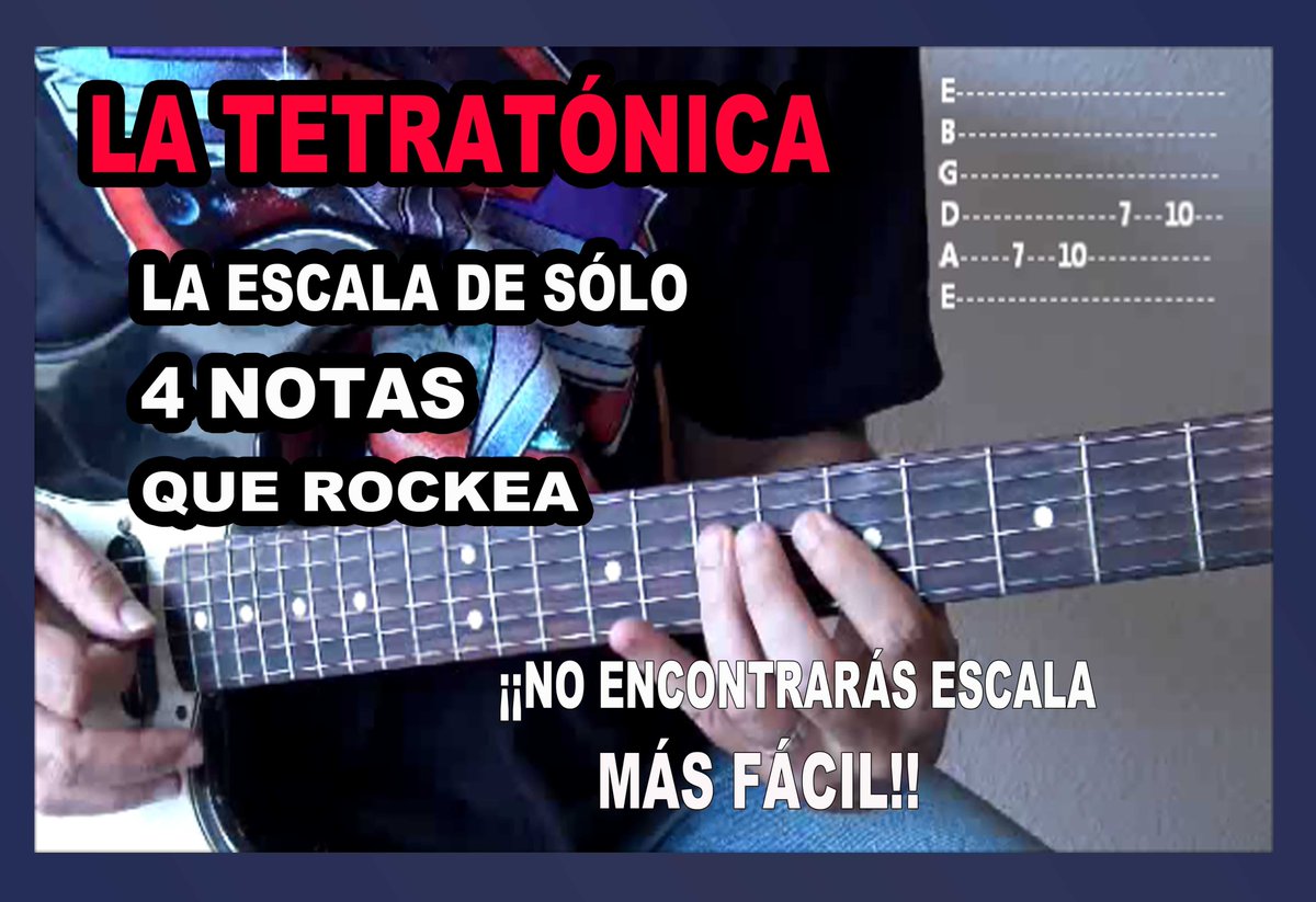 LA TETRATÓNICA: POR QUÉ ESTA ESCALA ES MÁS SENCILLA QUE LA PENTATÓNICA Y... youtu.be/FSwtMv_aX-k?si… a través de <a href="/YouTube/">YouTube</a>