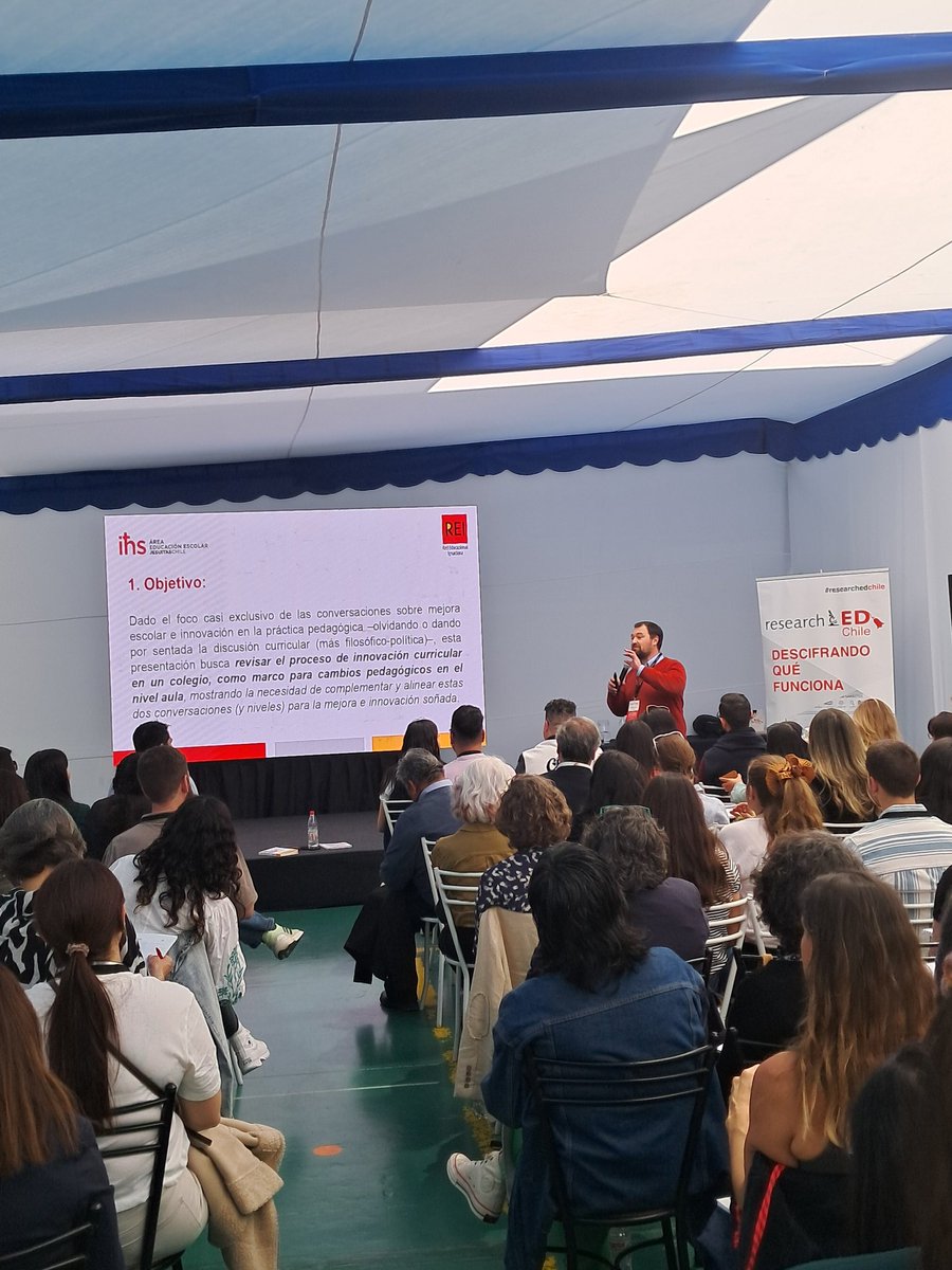 📚 Juan Cristóbal García-Huidobro presenta "El currículum: el hermano olvidado de la práctica pedagógica".

#pedagogía #researchedchile #aprendizaje