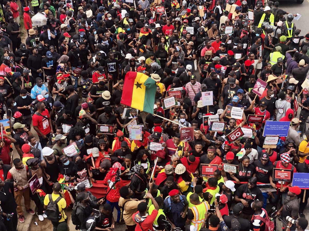 #FreeTheCitizens #StopGalamseyNow