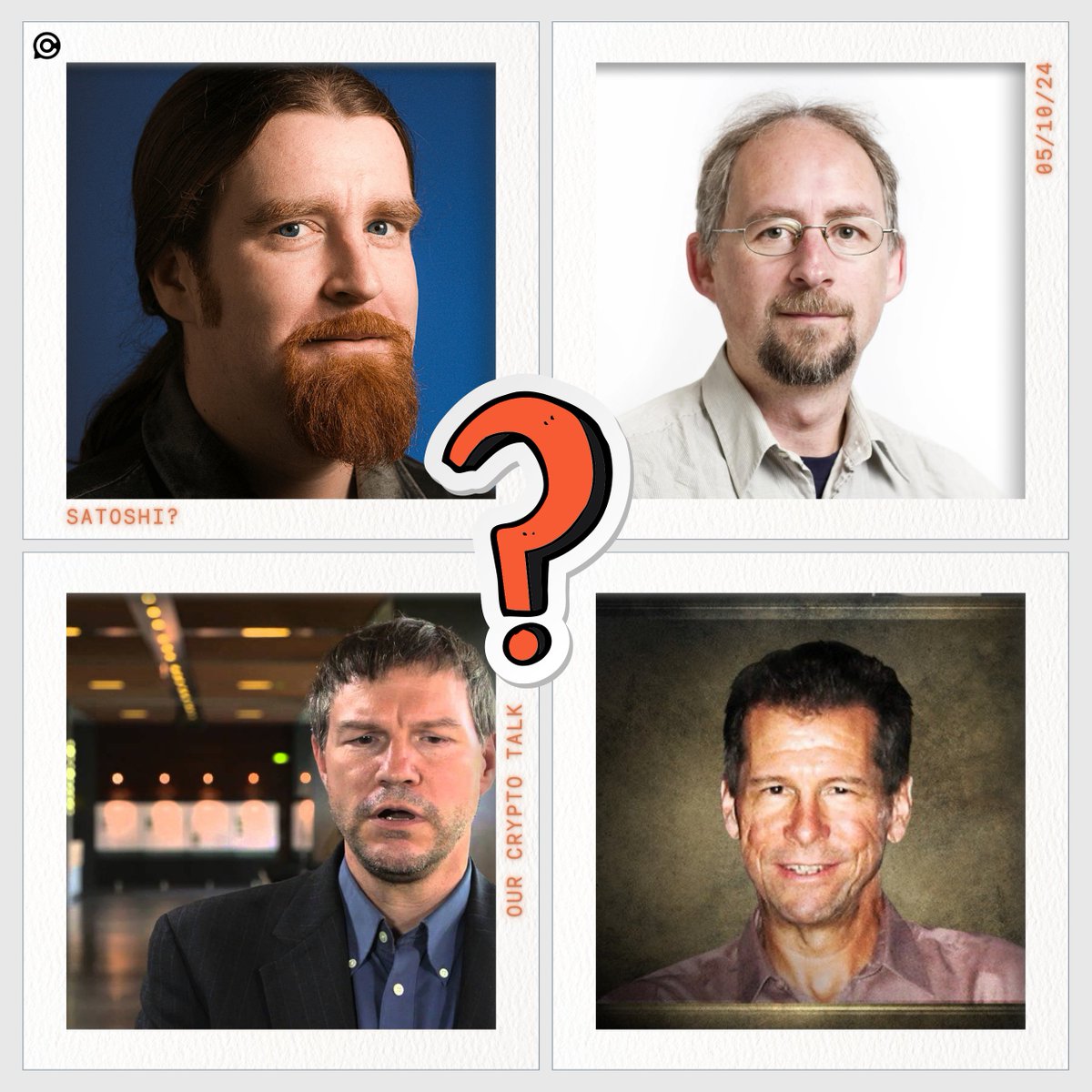 ⚠️ Who do you think is the REAL Satoshi? 👀 🔹 Len Sassaman 🔹 Hal Finney  🔹 Adam Back 🔹 Nick Szabo 🔹 Someone Else (MENTION) 👇