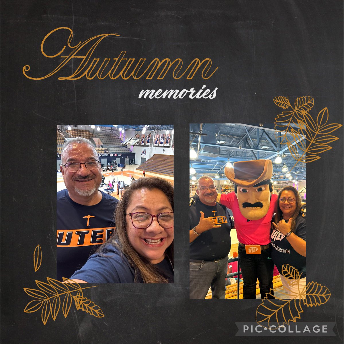 ThankfulforLove's tweet photo. Last night our fist volleyball game at UTEP! So happy to represent UTEP alumni Education department! I proudly wear my shirt! Love my hubby ❤️! #UTEPAlumniEducation #PinkoutCancer https://t.co/3x9YsehlBC